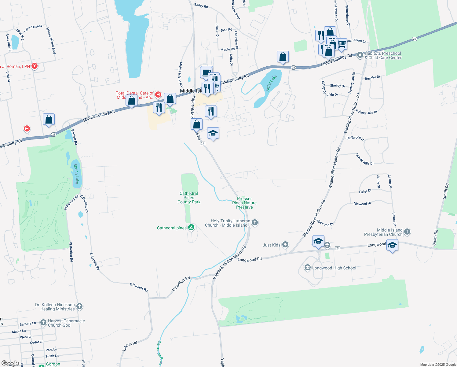 106 Yaphank Middle Island Road, Middle Island NY Walk Score
