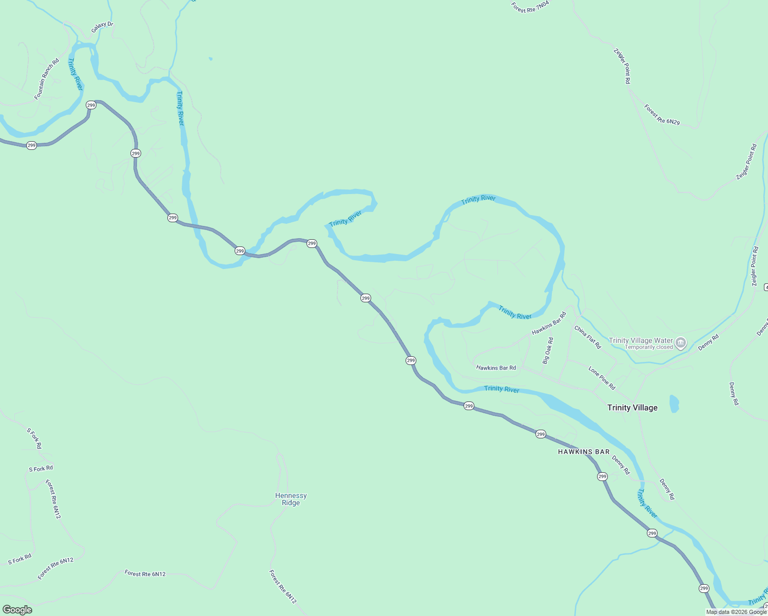 map of restaurants, bars, coffee shops, grocery stores, and more near California 299 in Salyer