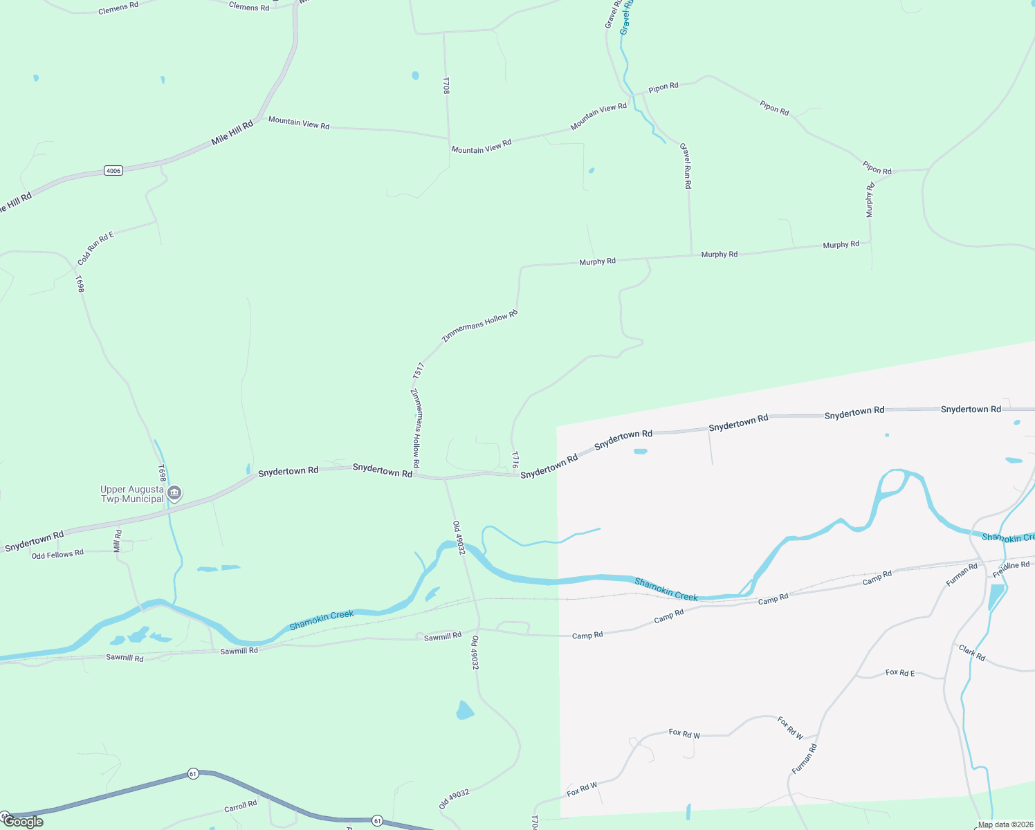 map of restaurants, bars, coffee shops, grocery stores, and more near Chevanik Road in Northumberland County