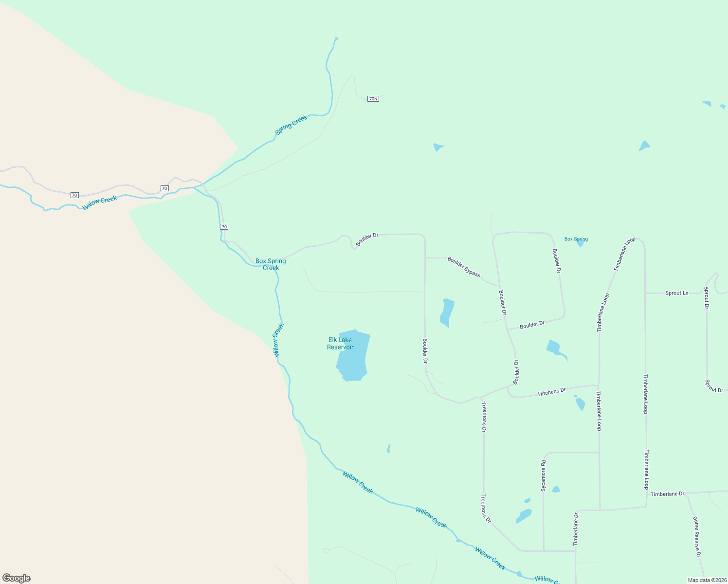 map of restaurants, bars, coffee shops, grocery stores, and more near Little Willow Road in Moffat County