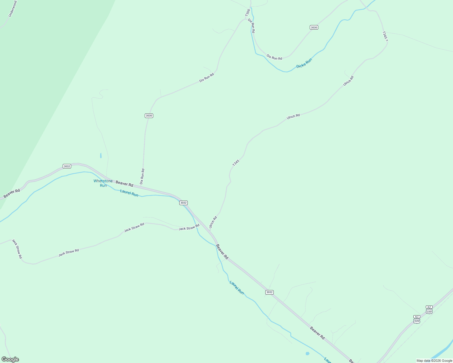 map of restaurants, bars, coffee shops, grocery stores, and more near 1001-1099 Ulrich Road in Julian