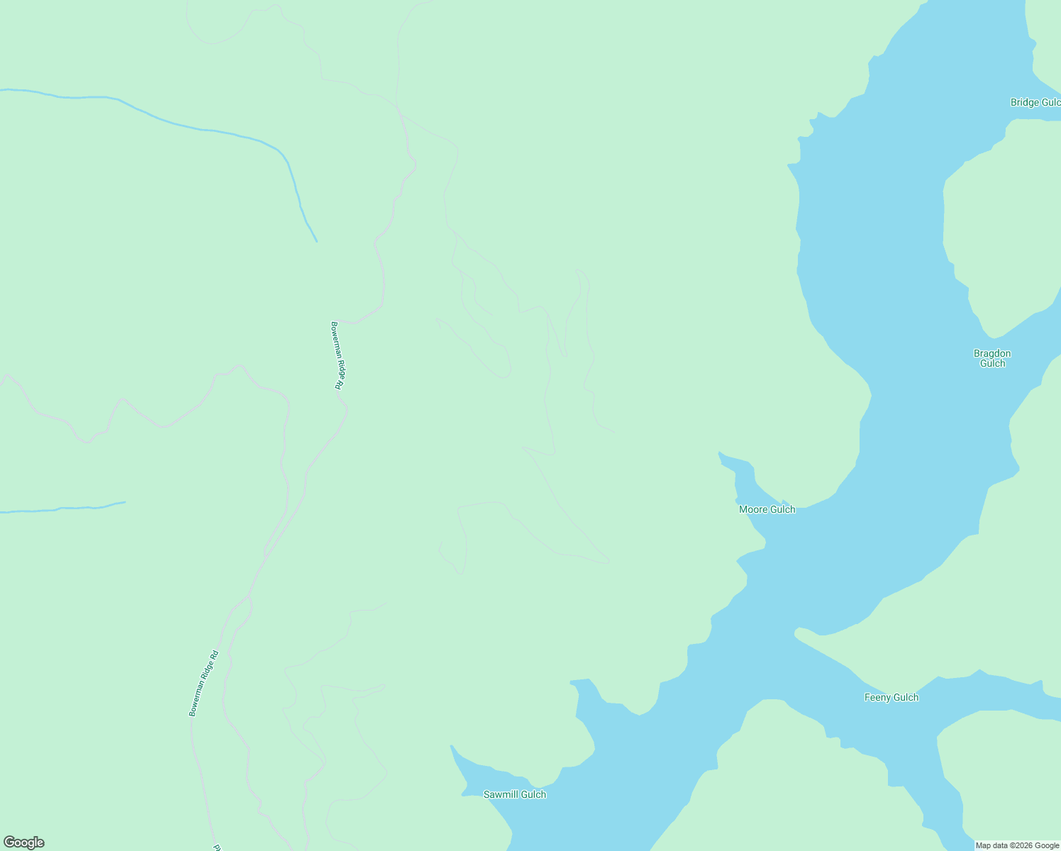 map of restaurants, bars, coffee shops, grocery stores, and more near 351 Upper Moore Gulch Road in Trinity Center