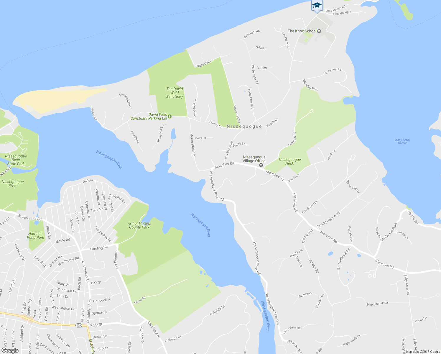 map of restaurants, bars, coffee shops, grocery stores, and more near 4 Parsons Lane in Saint James