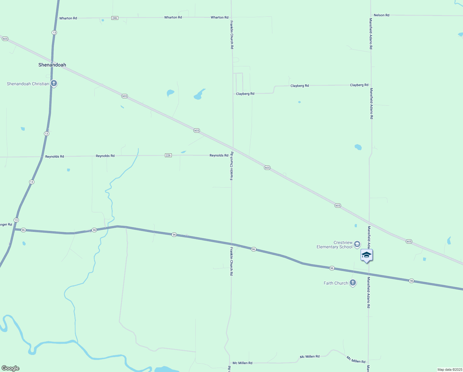 map of restaurants, bars, coffee shops, grocery stores, and more near 5041 Franklin Church Road in Greenwich