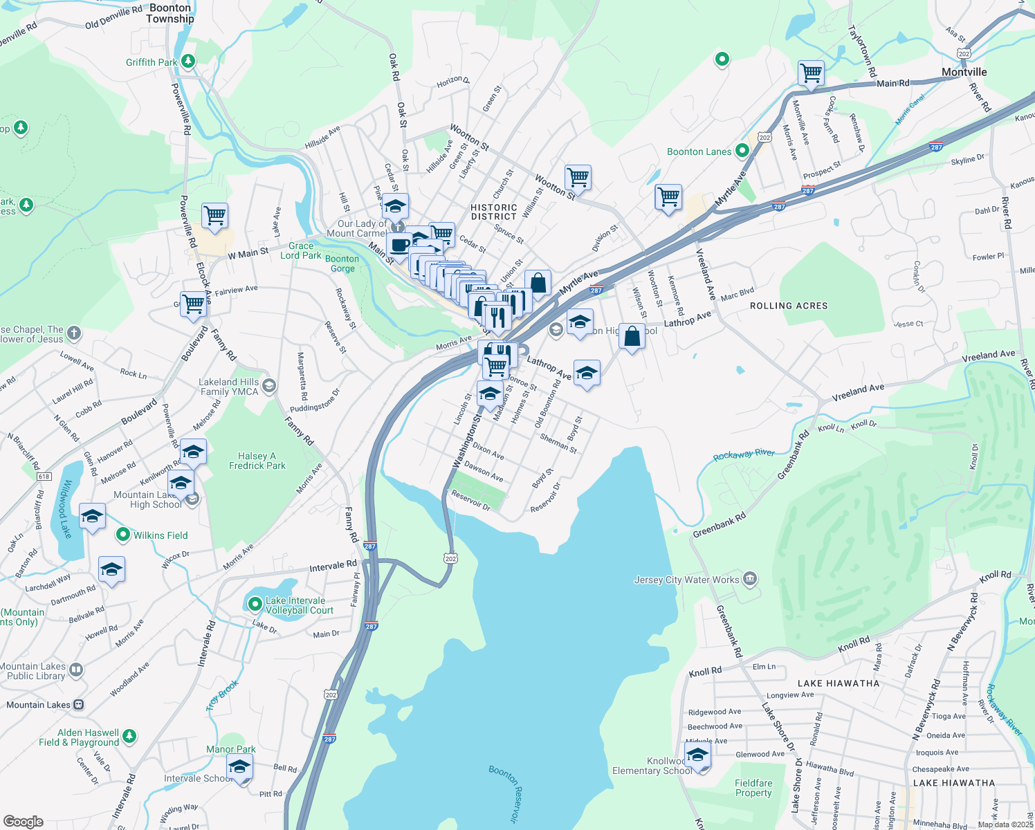300 Holmes Street, Boonton Township NJ Walk Score