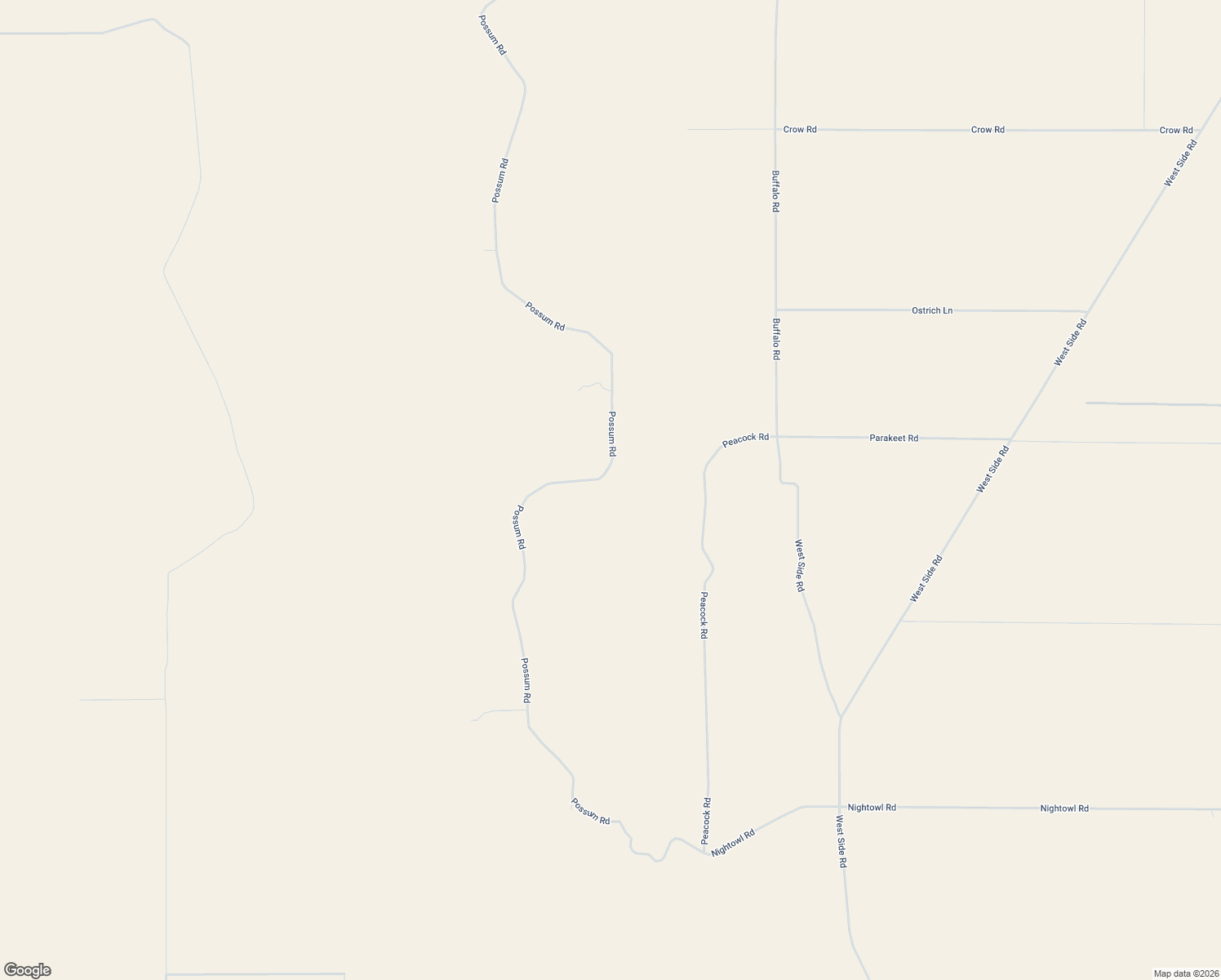 map of restaurants, bars, coffee shops, grocery stores, and more near 530-300 Possum Road in Termo
