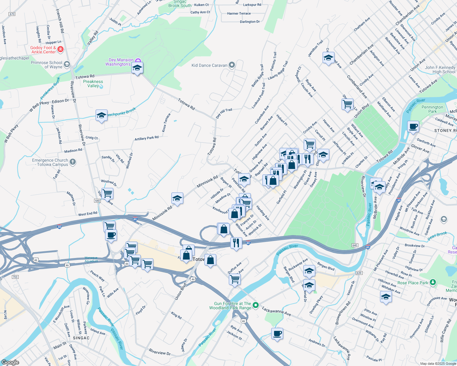 188 Bogert Street, Totowa NJ Walk Score