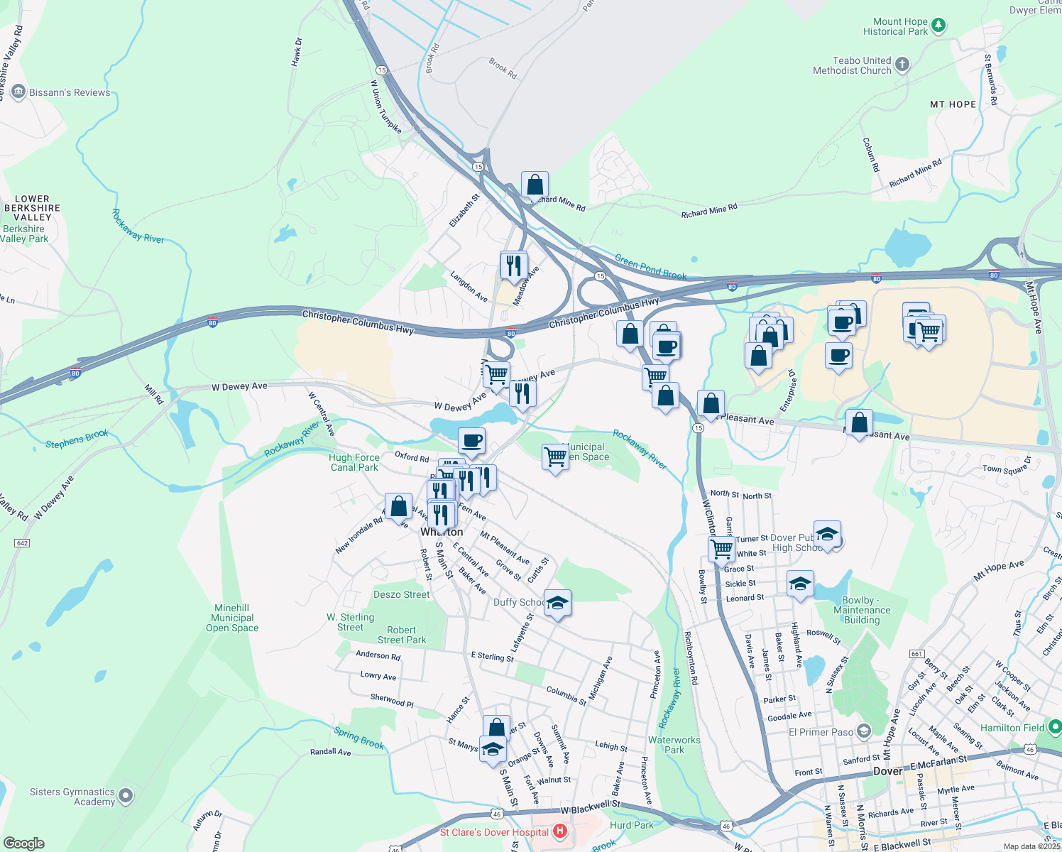 Wharton Rail Trail, Wharton NJ Walk Score