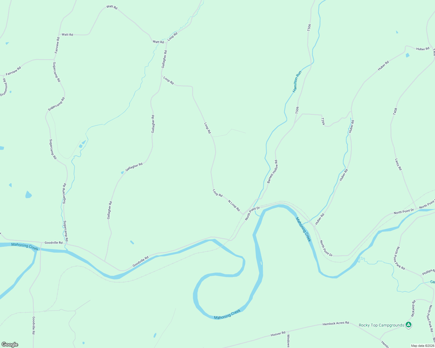 map of restaurants, bars, coffee shops, grocery stores, and more near 506 North Loop Road in Dayton