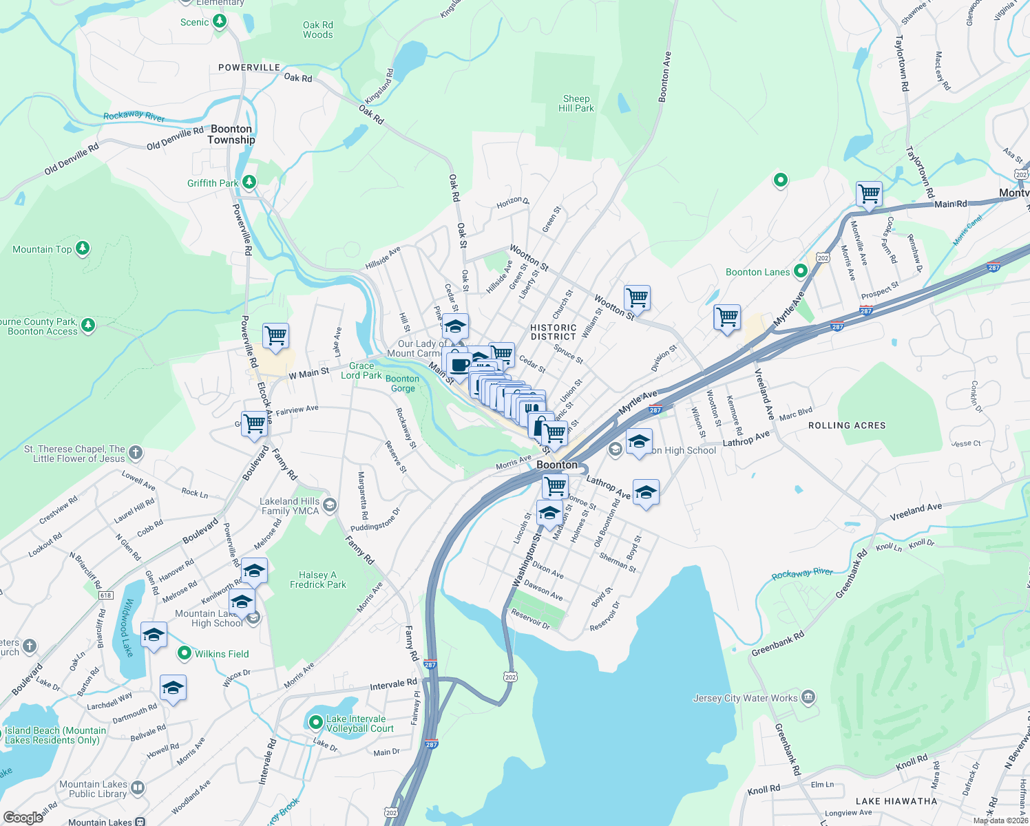 110 Cornelia Street, Boonton NJ Walk Score