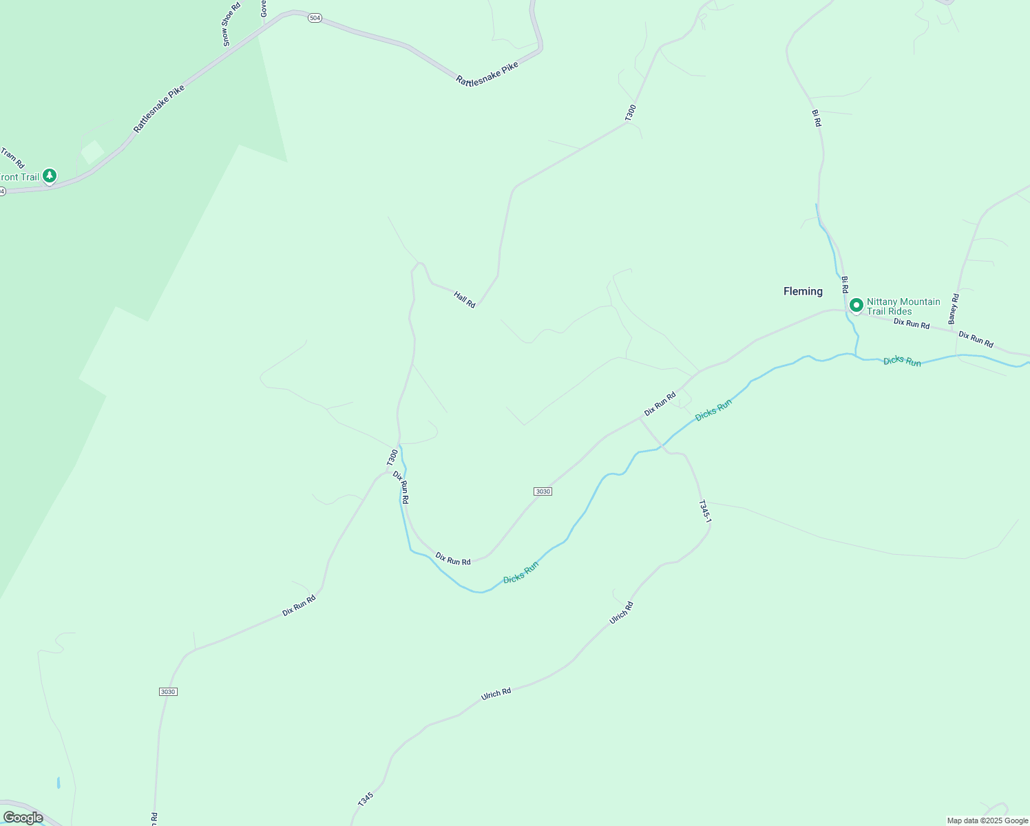 map of restaurants, bars, coffee shops, grocery stores, and more near 403 Burns Lane in Julian