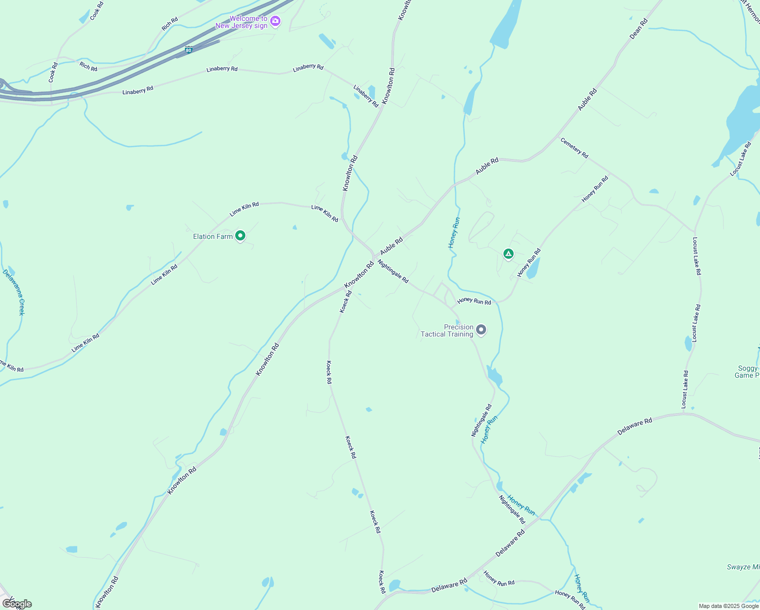 map of restaurants, bars, coffee shops, grocery stores, and more near 1 Koeck Road in Columbia
