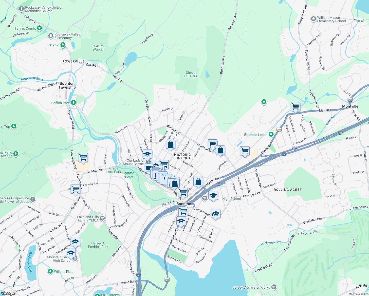 Church Street, Boonton NJ Walk Score