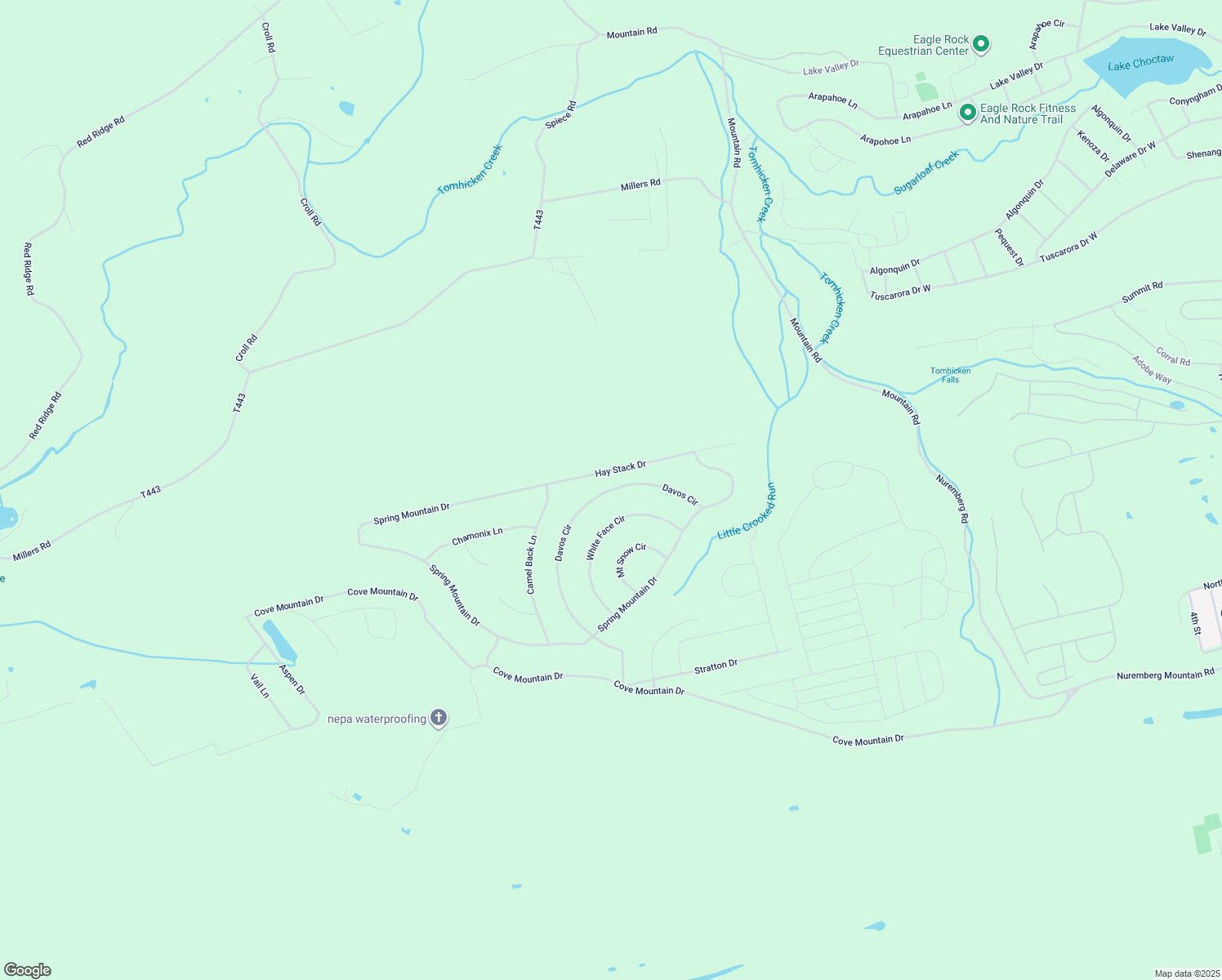 map of restaurants, bars, coffee shops, grocery stores, and more near 374 Davos Circle in Zion Grove