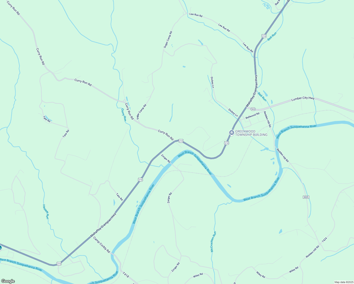 map of restaurants, bars, coffee shops, grocery stores, and more near in Clearfield