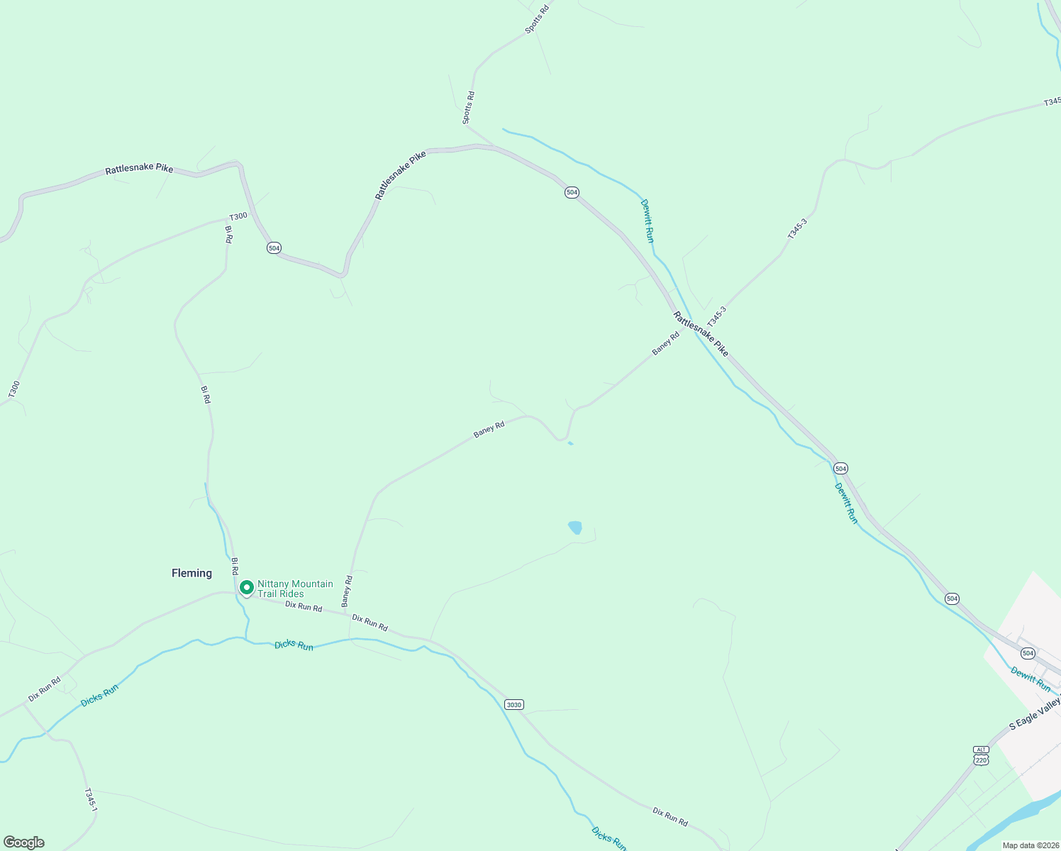 map of restaurants, bars, coffee shops, grocery stores, and more near 451 Baney Road in Julian