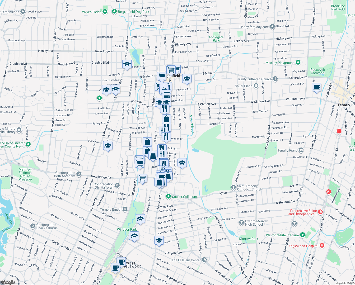 45 Magnolia Street, Bergenfield NJ Walk Score