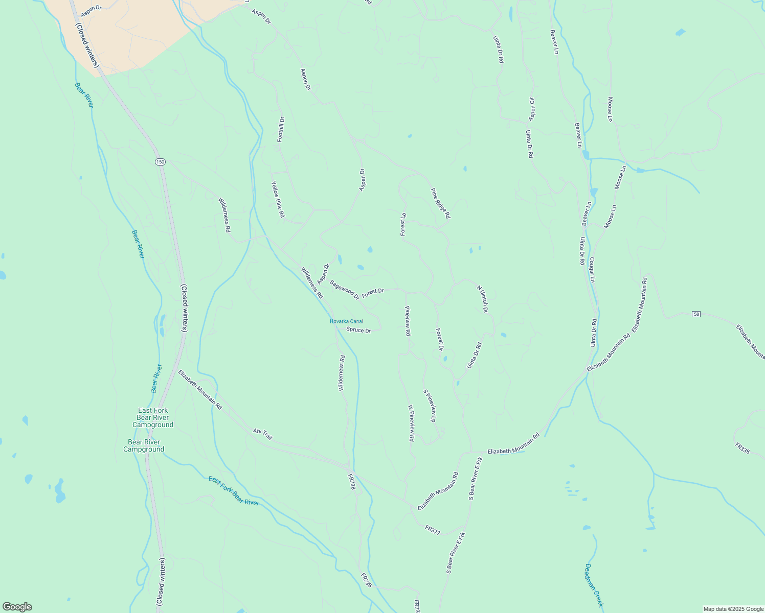 map of restaurants, bars, coffee shops, grocery stores, and more near 868 Forest Drive in Coalville