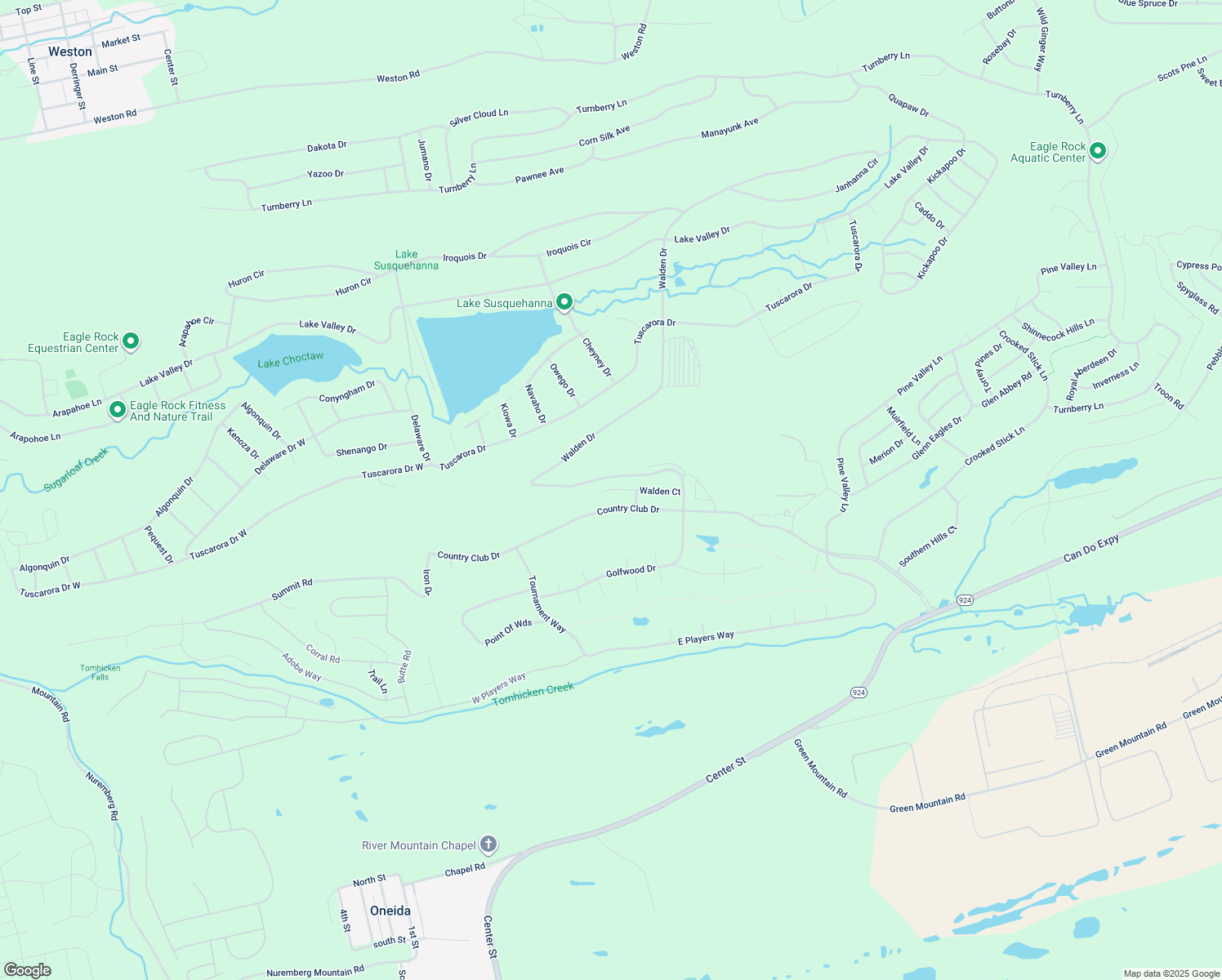 map of restaurants, bars, coffee shops, grocery stores, and more near 30 Walden Court in Hazleton