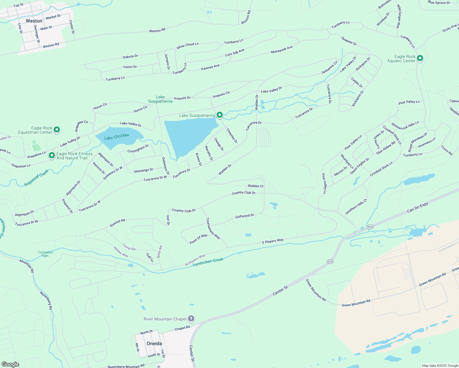 map of restaurants, bars, coffee shops, grocery stores, and more near 30 Walden Court in Hazleton
