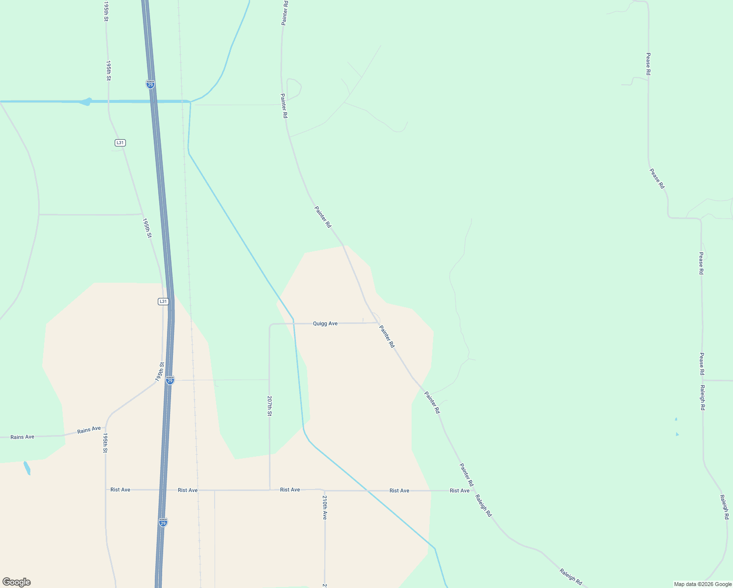 map of restaurants, bars, coffee shops, grocery stores, and more near 66395 Painter Road in Pacific Junction