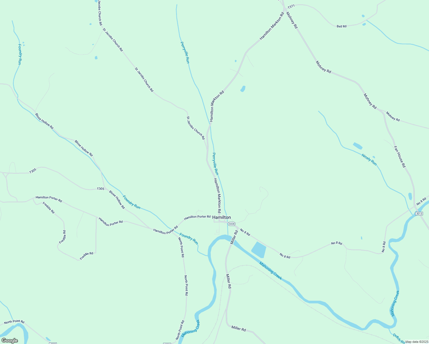 map of restaurants, bars, coffee shops, grocery stores, and more near 444 Hamilton Markton Road in Punxsutawney