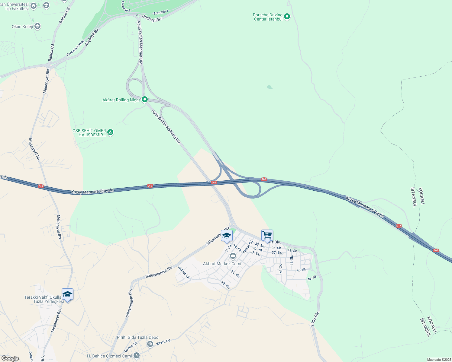 map of restaurants, bars, coffee shops, grocery stores, and more near in 