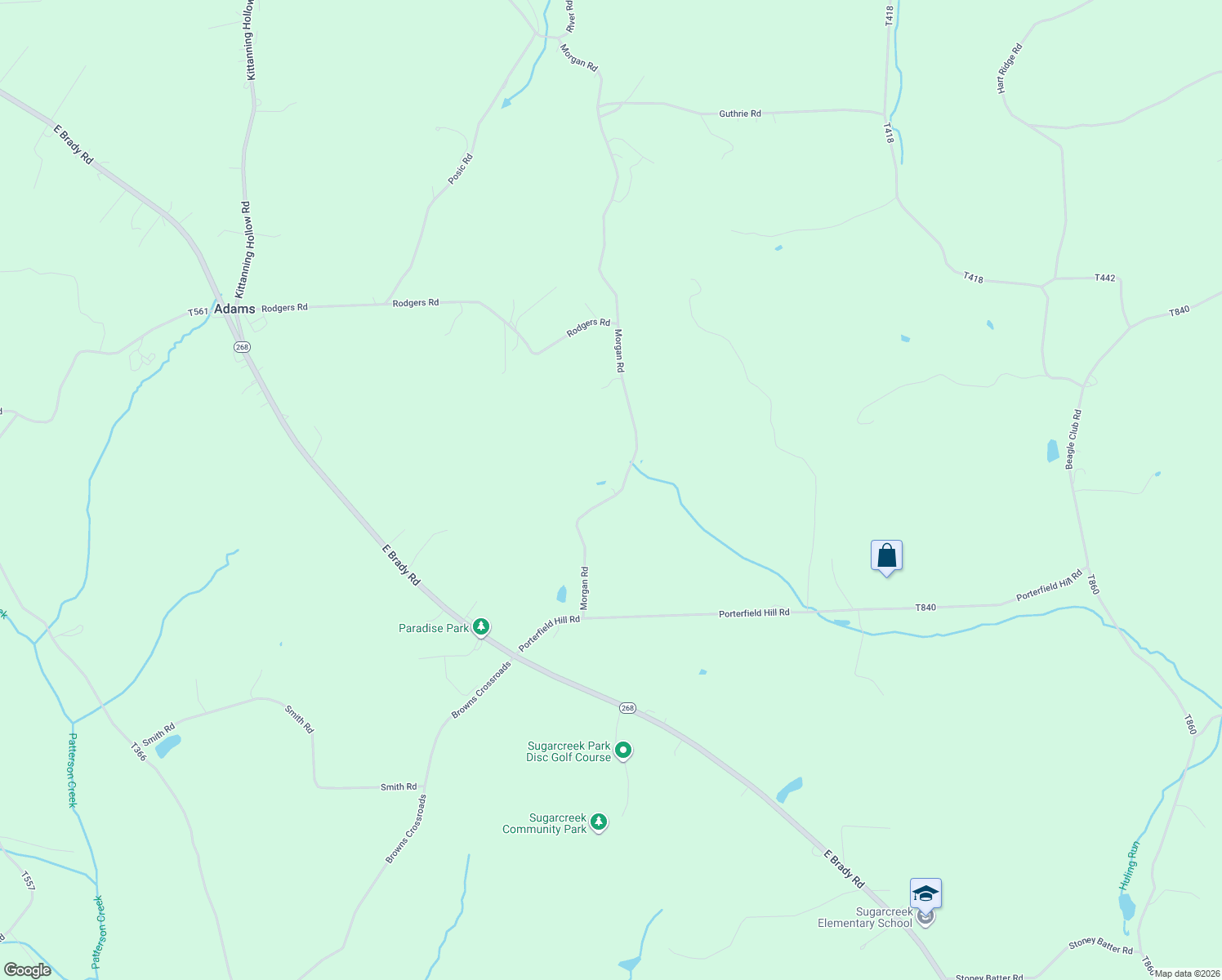 map of restaurants, bars, coffee shops, grocery stores, and more near 181 Morgan Road in Cowansville