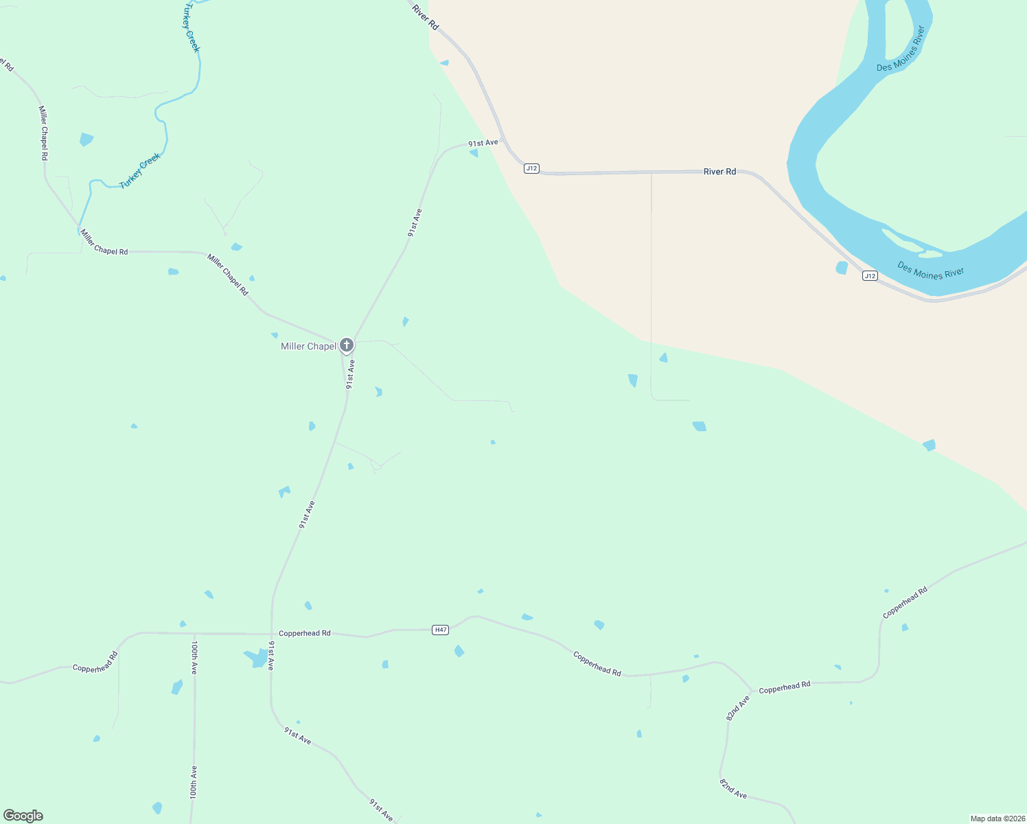 map of restaurants, bars, coffee shops, grocery stores, and more near 8900 28th Street in Ottumwa