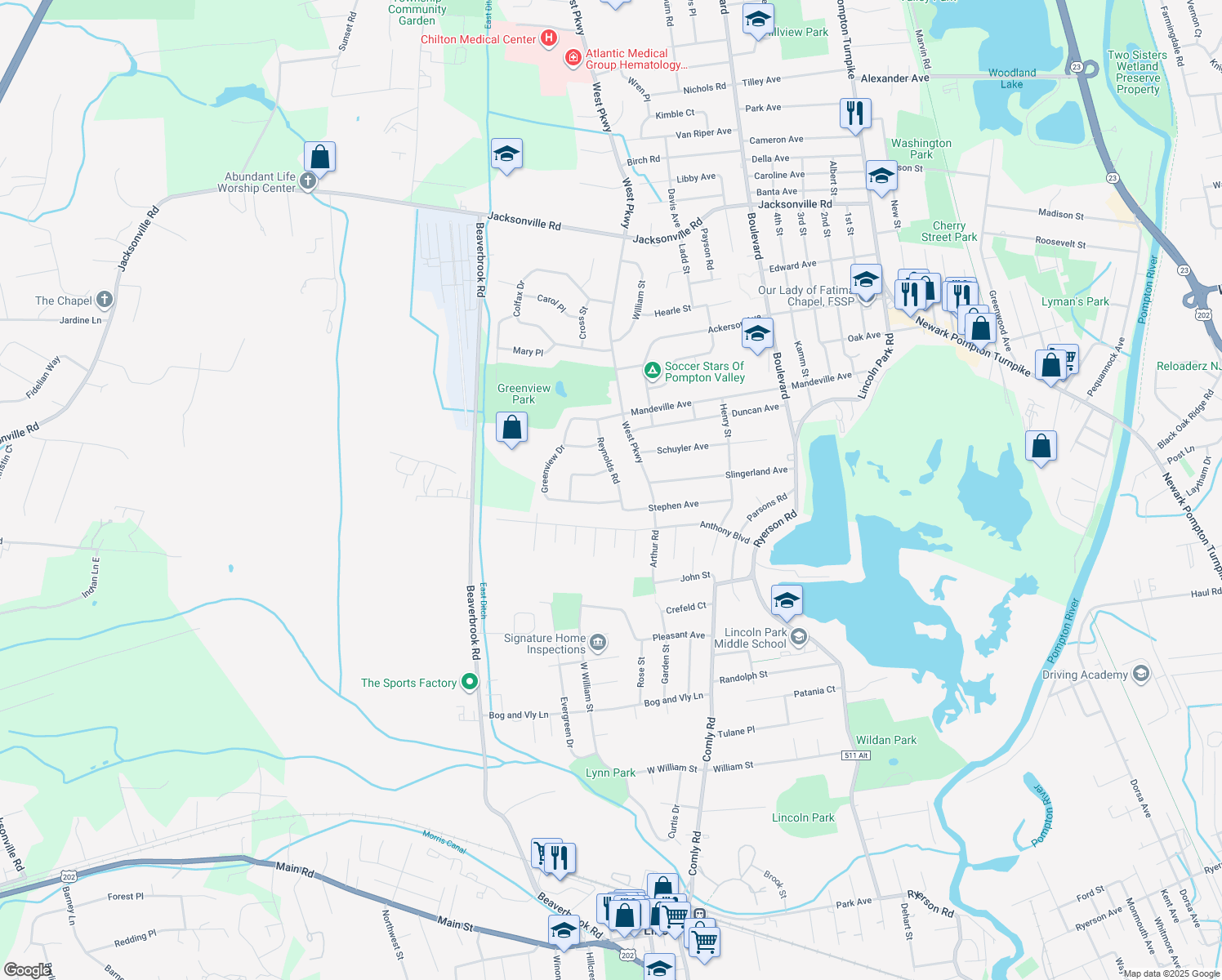 5 Reynolds Road, Pequannock Township NJ Walk Score