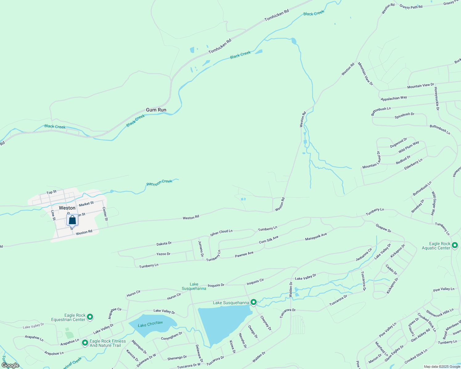 map of restaurants, bars, coffee shops, grocery stores, and more near 79 Reisenweaver Lane in Sugarloaf
