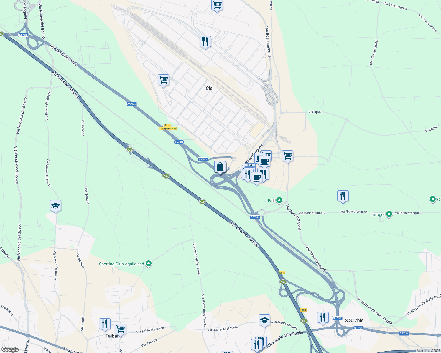 map of restaurants, bars, coffee shops, grocery stores, and more near in 