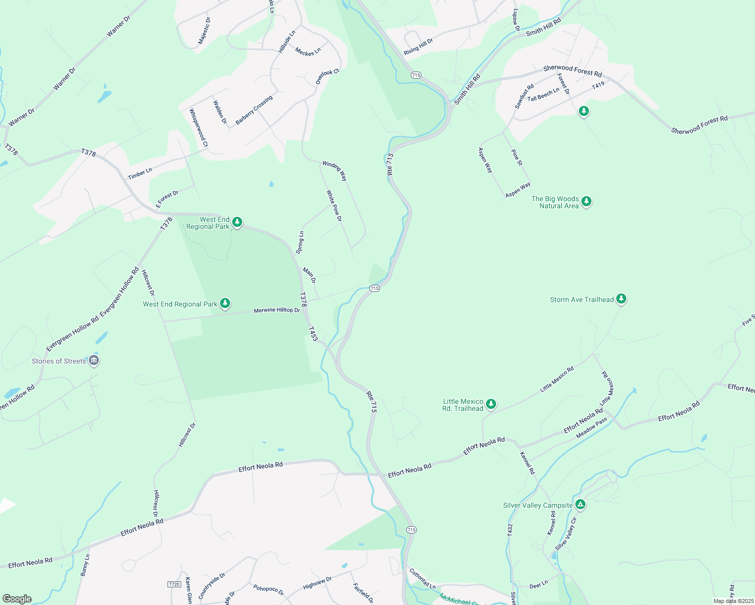 map of restaurants, bars, coffee shops, grocery stores, and more near 628 Route 715 in Saylorsburg