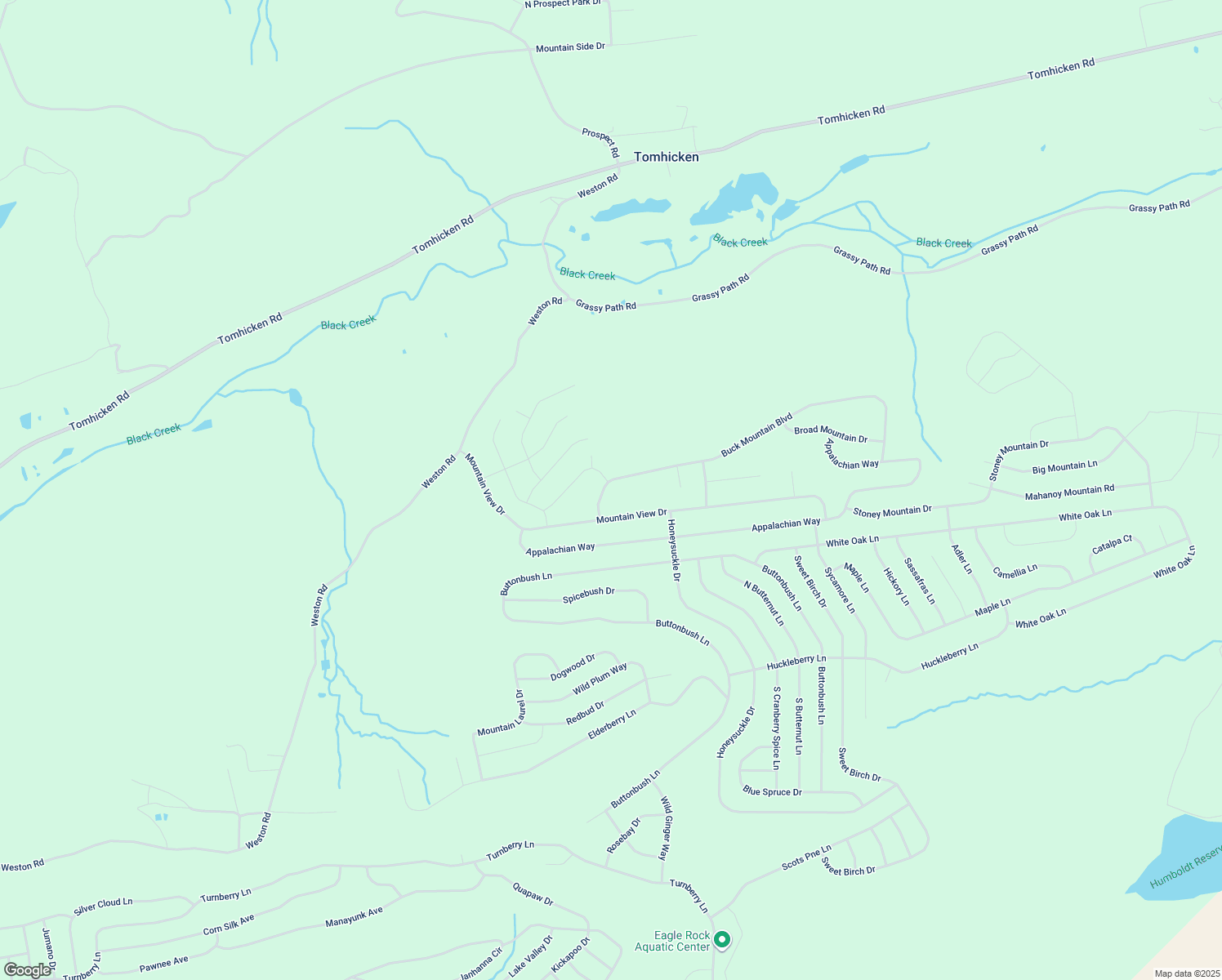 map of restaurants, bars, coffee shops, grocery stores, and more near 523 Buck Mountain Boulevard in Sugarloaf