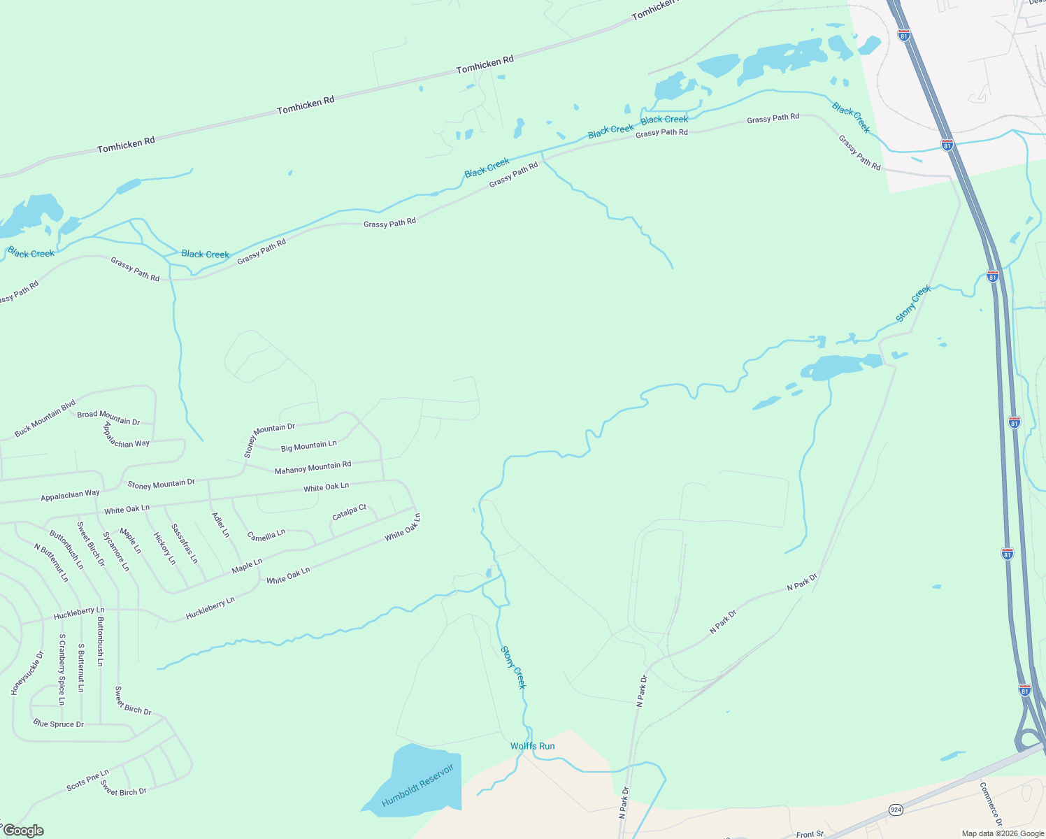 map of restaurants, bars, coffee shops, grocery stores, and more near Good Spring Lane in Sugarloaf