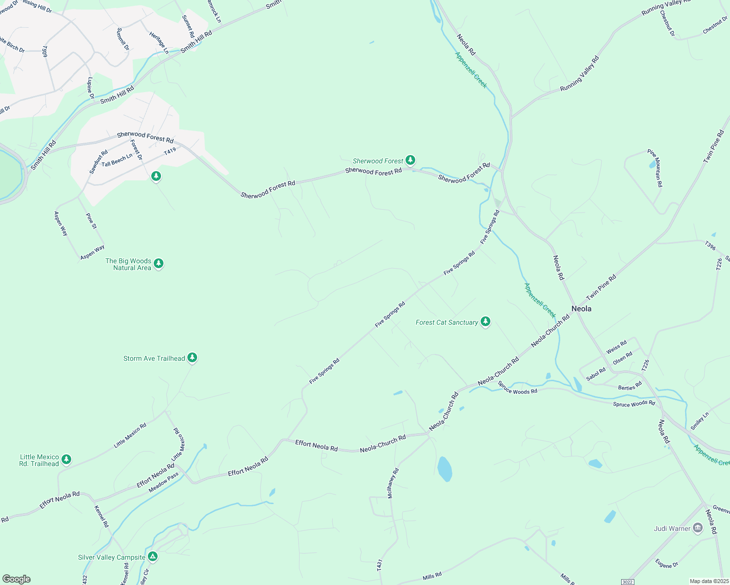 map of restaurants, bars, coffee shops, grocery stores, and more near 108 Alpha Dr in Stroudsburg