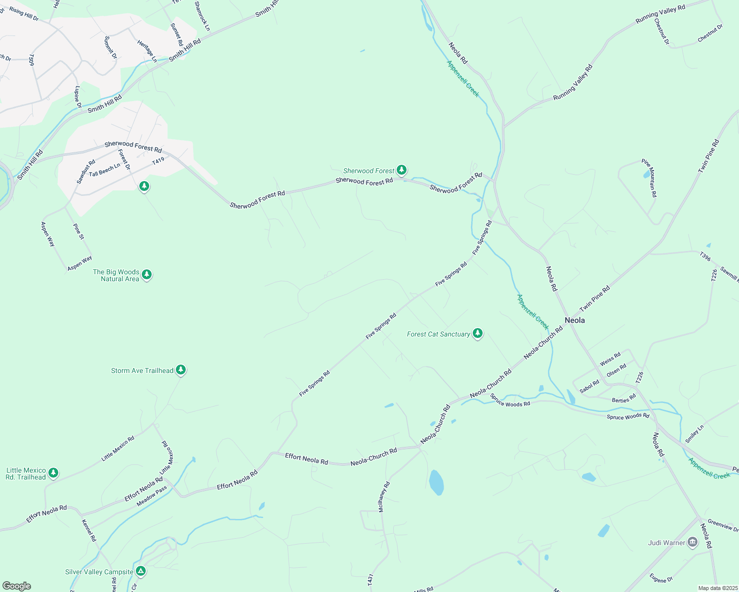 map of restaurants, bars, coffee shops, grocery stores, and more near 153 Alpha Drive in Stroudsburg
