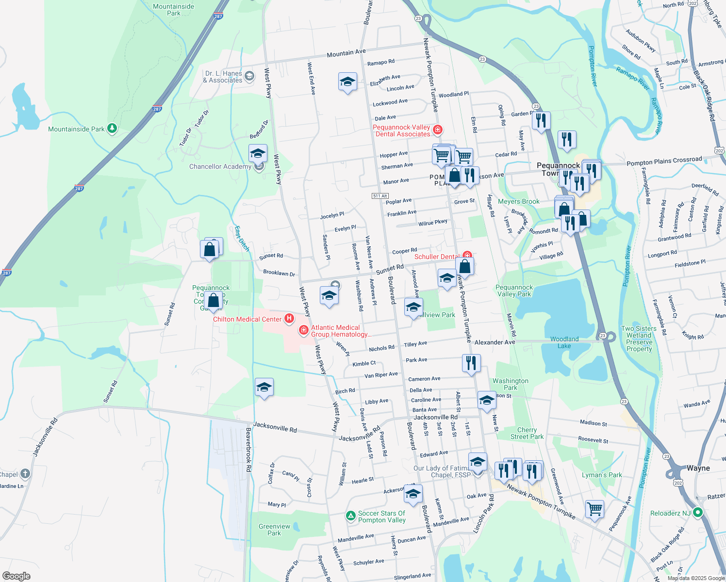 48 Washburn Road, Pequannock Township NJ Walk Score