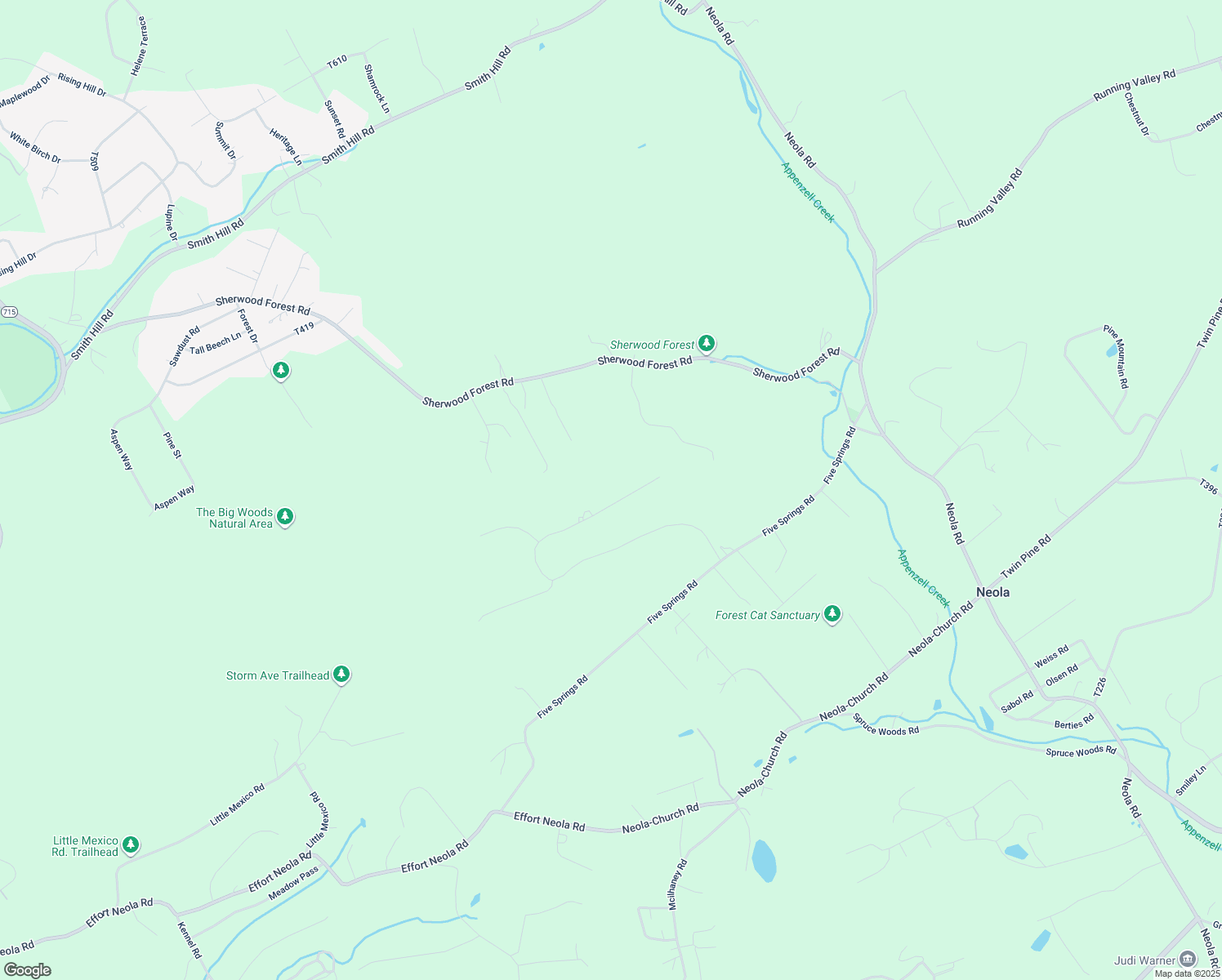 map of restaurants, bars, coffee shops, grocery stores, and more near 293 Alpha Drive in Stroudsburg
