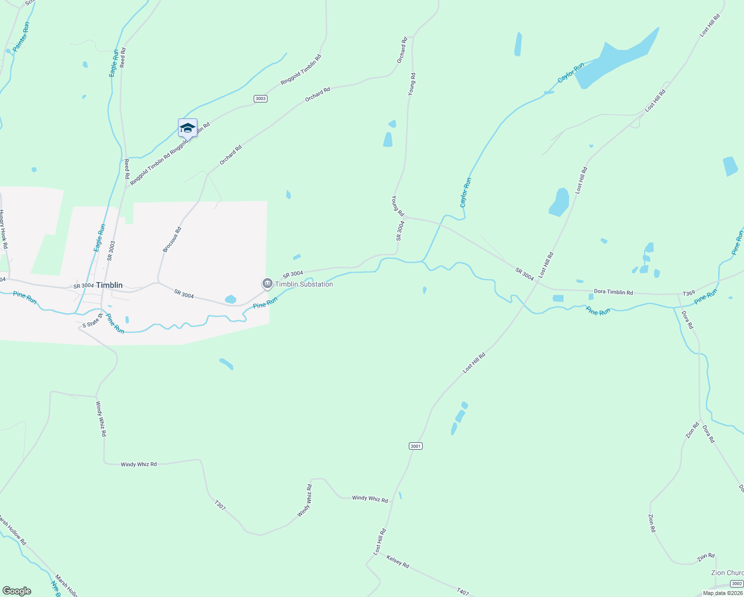 map of restaurants, bars, coffee shops, grocery stores, and more near 3373 Dora Timblin Road in Punxsutawney