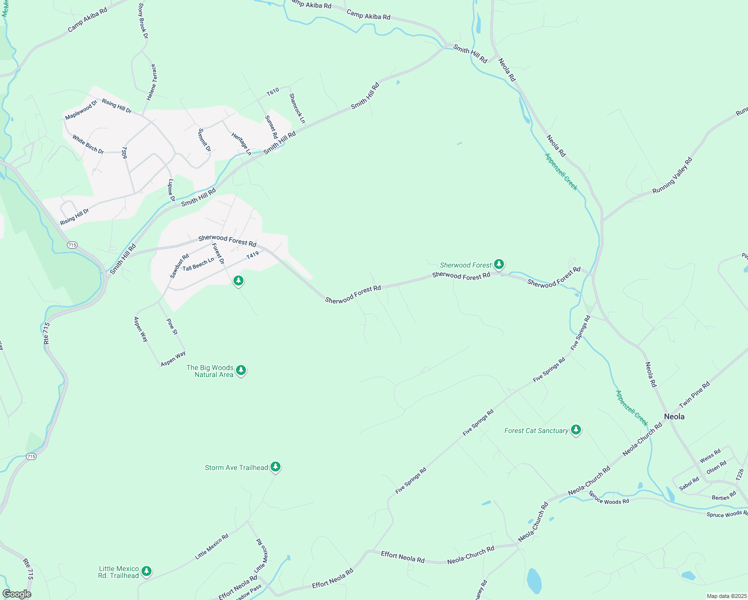 map of restaurants, bars, coffee shops, grocery stores, and more near 312 Schuler Lane in Stroudsburg
