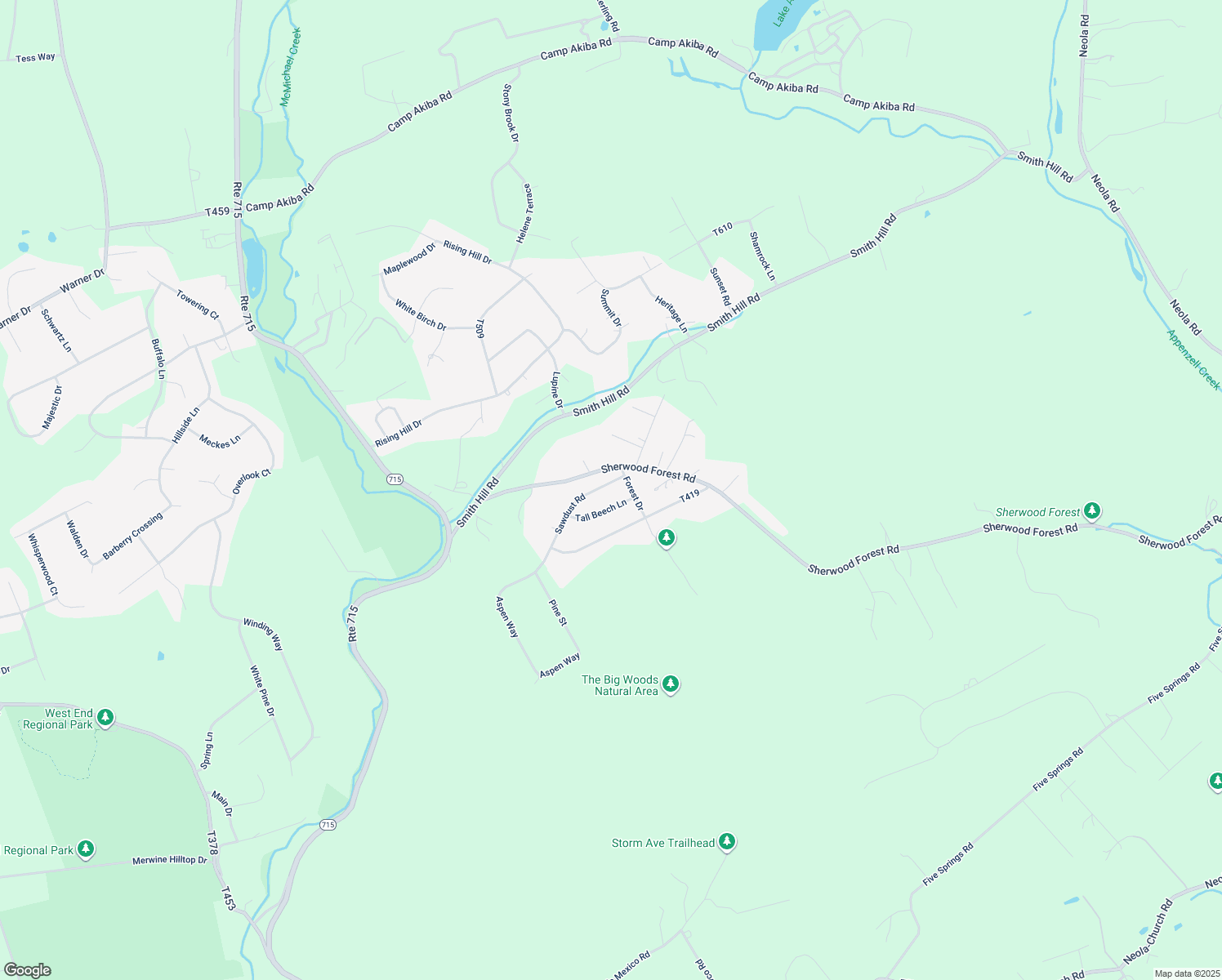 map of restaurants, bars, coffee shops, grocery stores, and more near 2613 Sawdust Drive in Saylorsburg