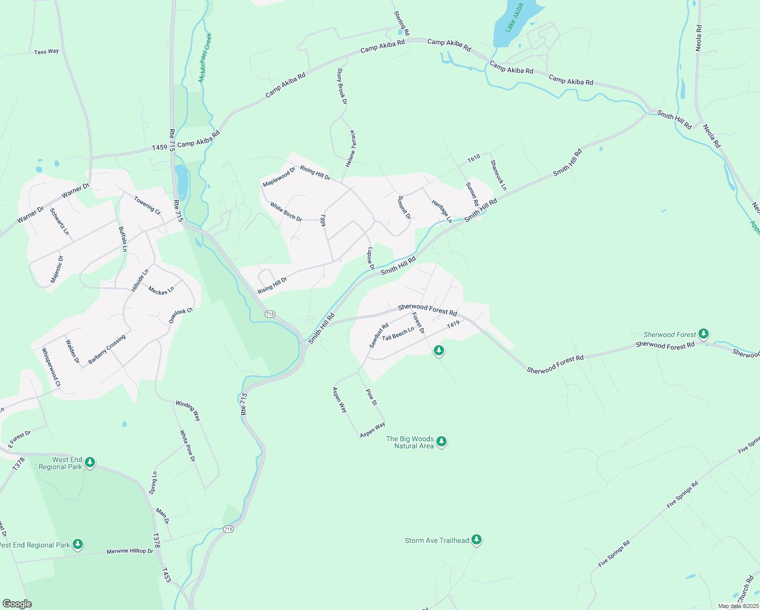 map of restaurants, bars, coffee shops, grocery stores, and more near 1490 Sherwood Forest Road in Saylorsburg