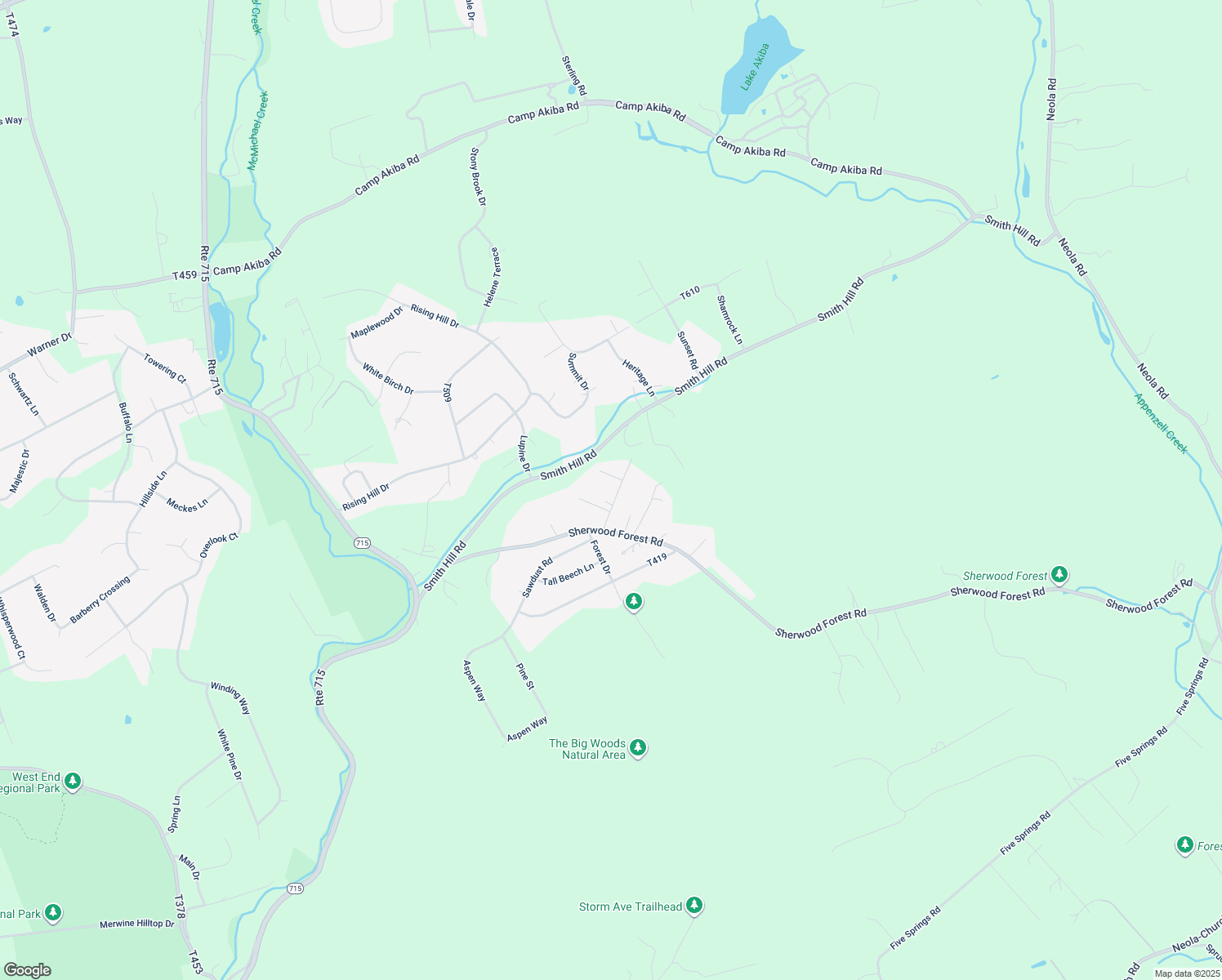 map of restaurants, bars, coffee shops, grocery stores, and more near 125 Hannon Lane in Saylorsburg