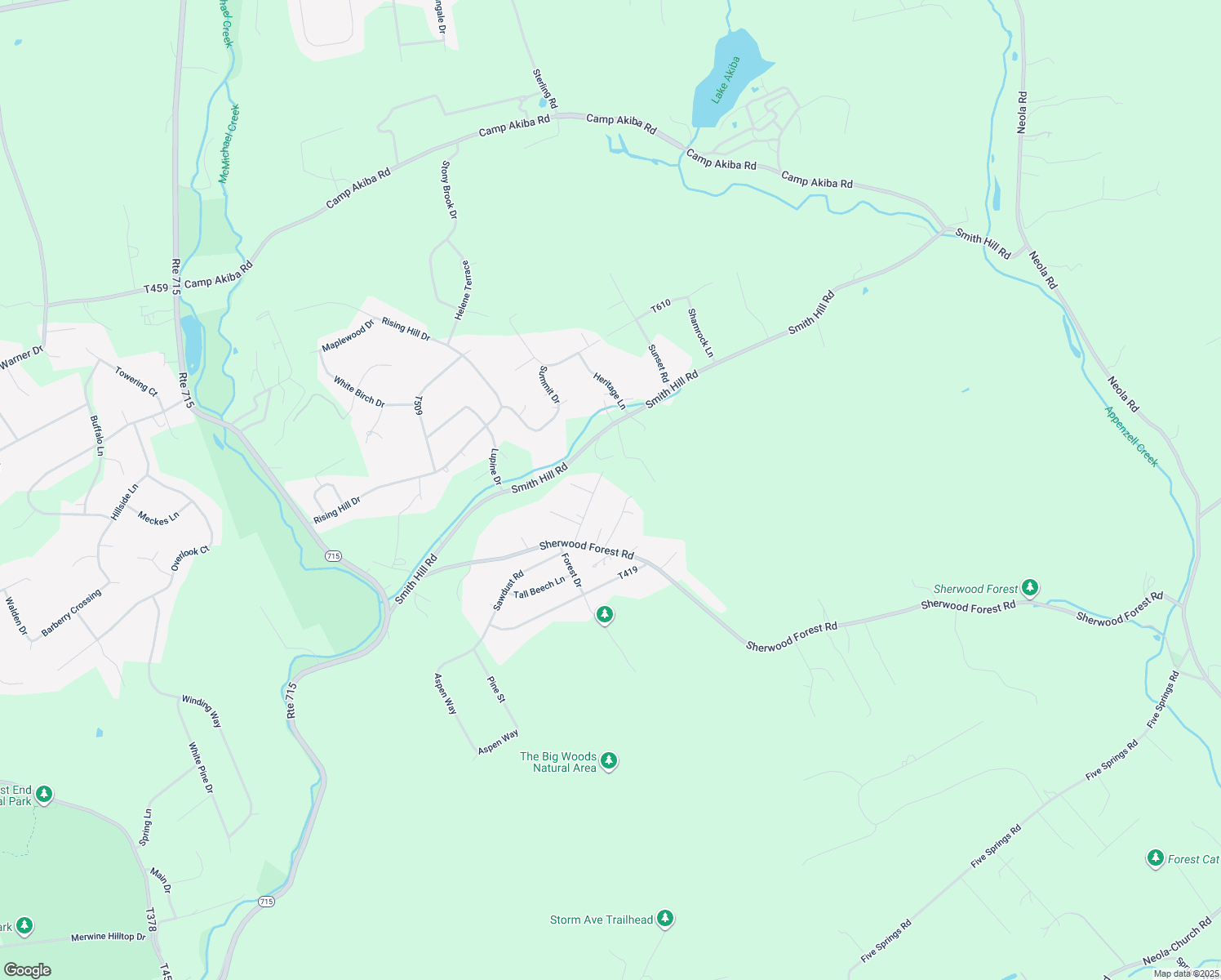 map of restaurants, bars, coffee shops, grocery stores, and more near 140 Hannon Lane in Saylorsburg