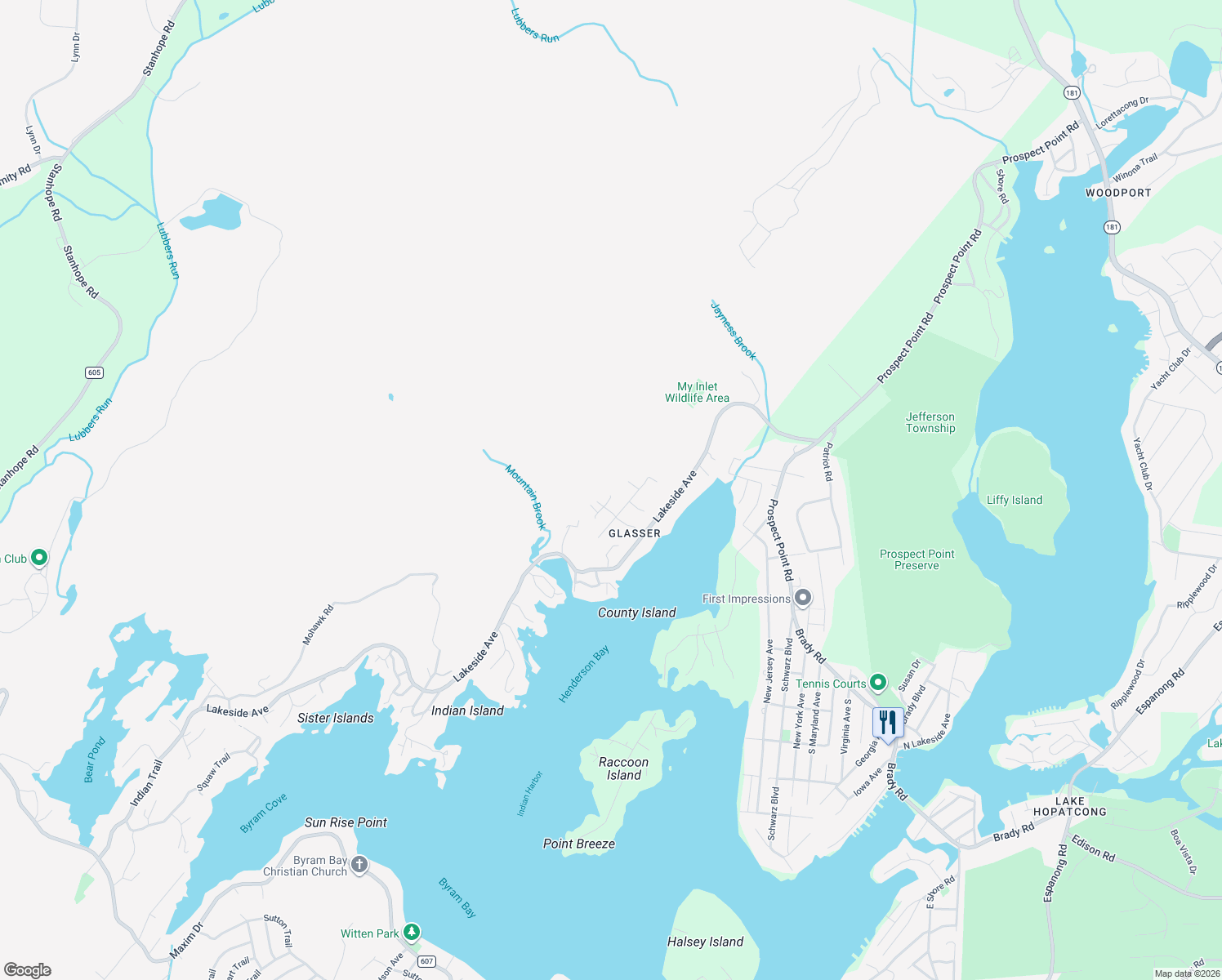 map of restaurants, bars, coffee shops, grocery stores, and more near 38 Isabelle Avenue in Andover