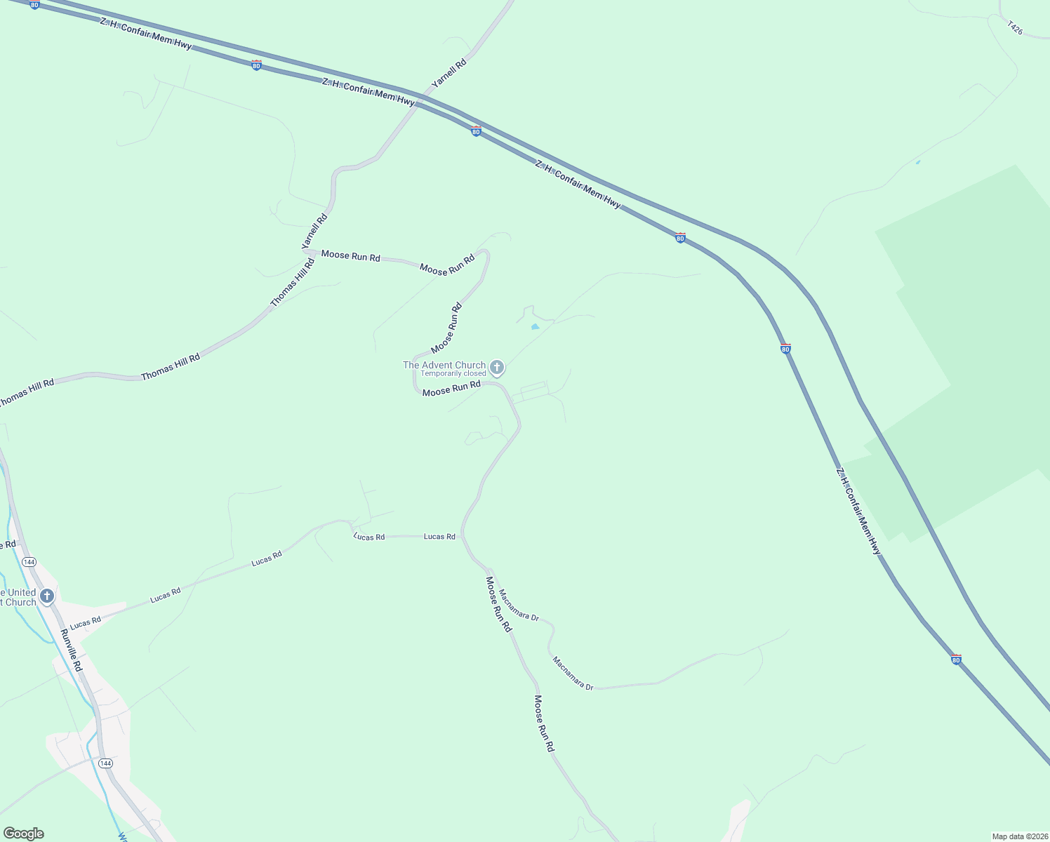 map of restaurants, bars, coffee shops, grocery stores, and more near 681-699 Moose Run Road in Bellefonte