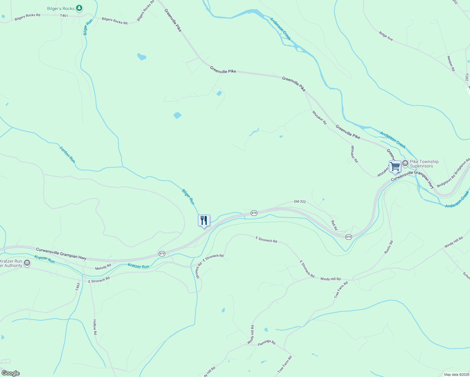 map of restaurants, bars, coffee shops, grocery stores, and more near in Grampian