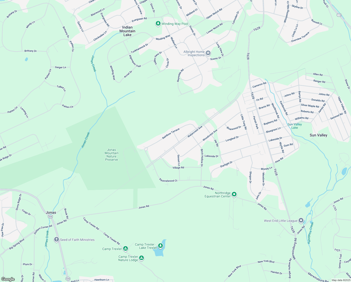 map of restaurants, bars, coffee shops, grocery stores, and more near 579 Watercrest Avenue in Effort