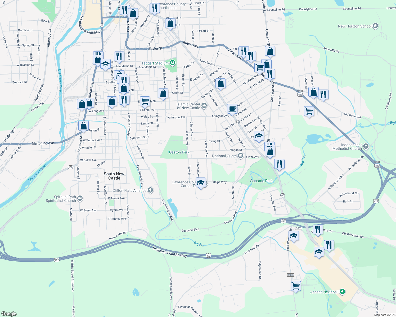 City Line Street, New Castle PA Walk Score
